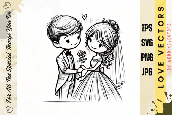 Capturing Romance: The C693 Love Vectors Design