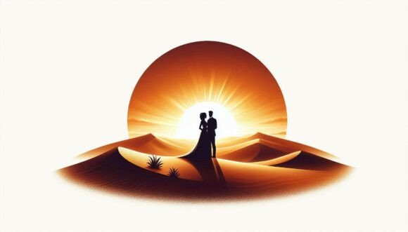 Desert Sunset Wedding: Capturing Warmth in Design