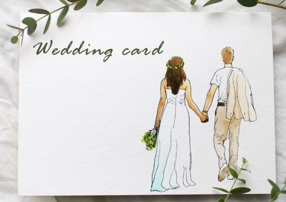 Illustration Theme Wedding: A Hand-Painted Touch for Your Design