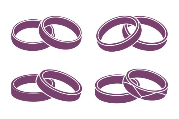 Wedding Rings Jewelry Vector Design: A Designer's Asset